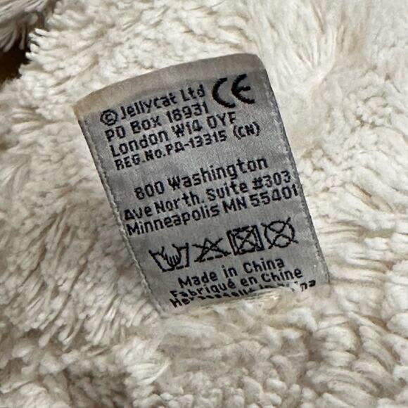 Jellycat Woodland Bashful Owl Plush Stuffed Animal Cream White 12” - Picture 5 of 6